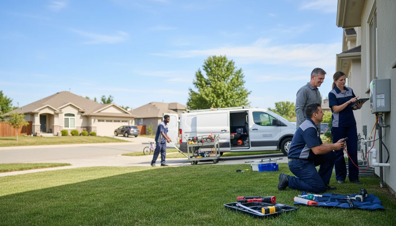 Tankless water heater service in West Elizabeth, PA